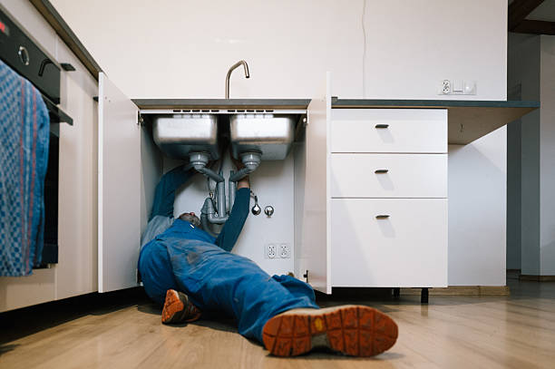 Professional Drain Cleaning technician working in Sedalia, IN